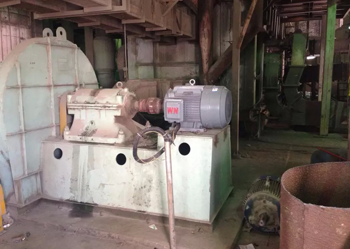 2025年12月15日陽春(chūn)基地節能電(diàn)機更換現場(chǎng)